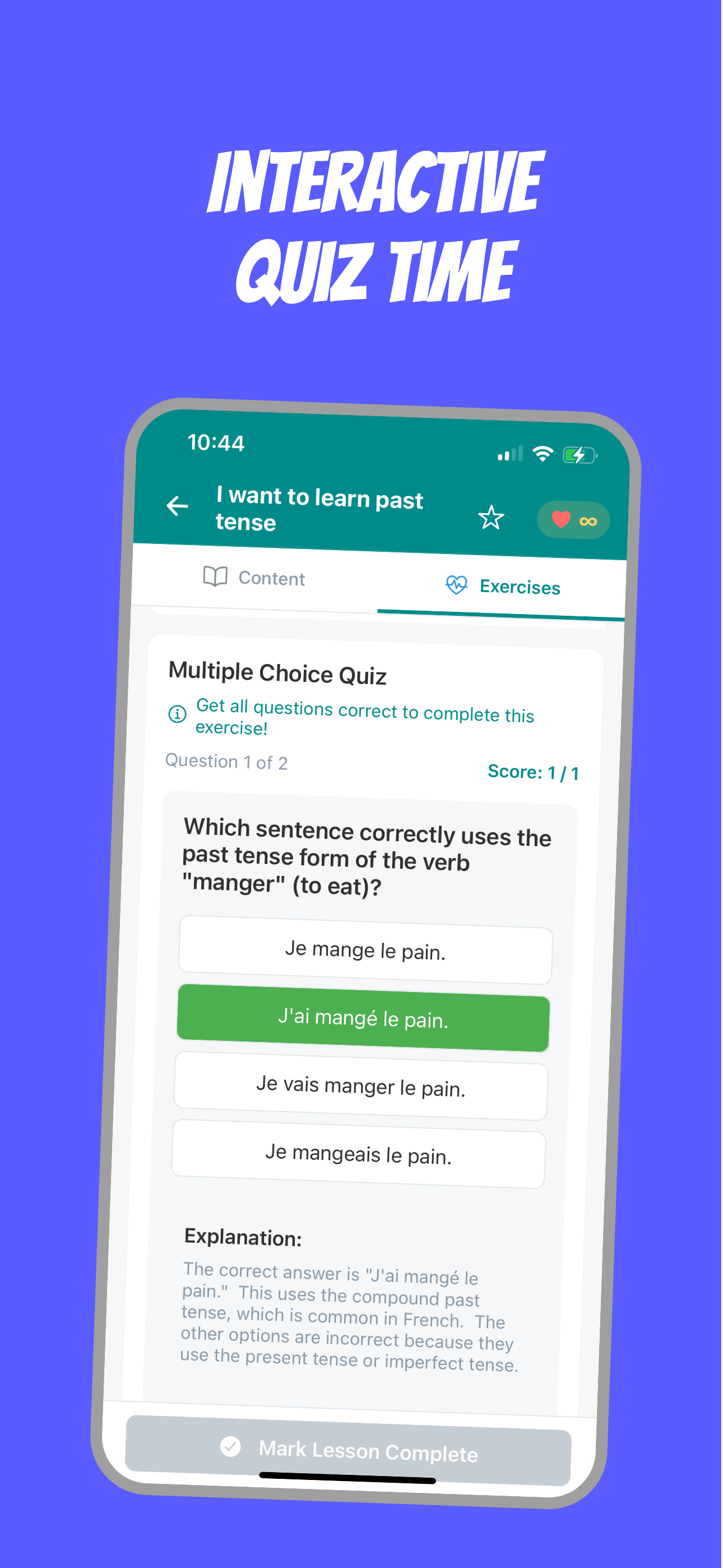 Interactive Quizzes